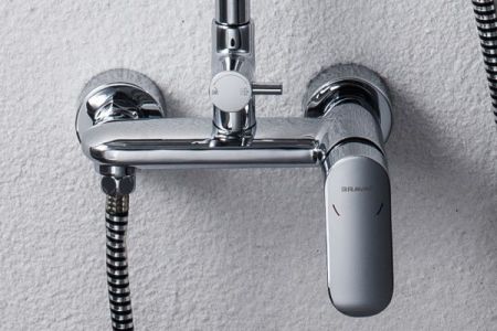 Душевая система Bravat Opal С F9125183CP-A1-RUS Хром, артикул F9125183CP-A1-RUS