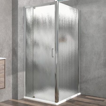 Душевой уголок Vincea Intra 100х80 VSR-1I901080CH профиль Хром стекло шиншилла, артикул VSR-1I901080CH