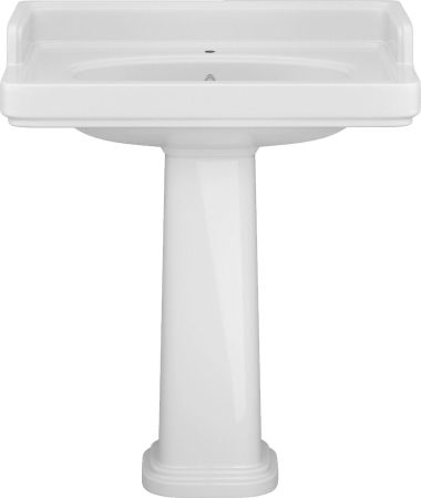 Раковина POMPEI подвесная/мебельная 80, белая глянцевая, артикул PO.wb.80