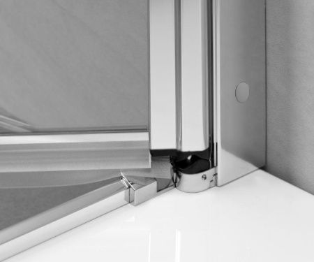 Душевая дверь в нишу Radaway Eos DWB 90 L профиль Хром стекло прозрачное Душевая дверь в нишу Radaway Eos DWB 90 L профиль Хром стекло прозрачное