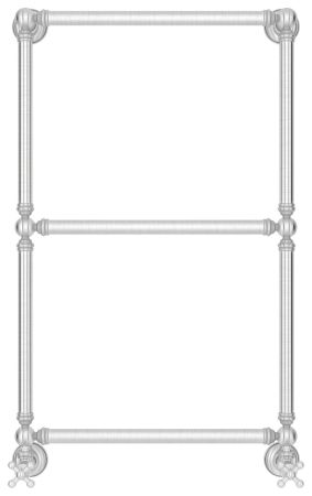 Полотенцесушитель водяной "Ренессанс 1304" 860х500 (САТИН), артикул 071-0280-8650