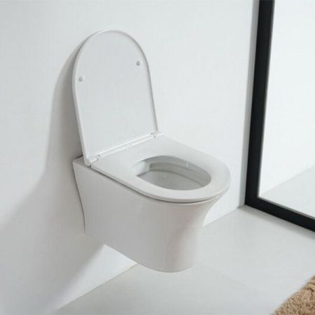 Унитаз Orange C01-100W подвесной с сиденьем Микролифт