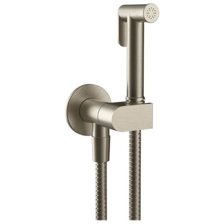Gessi Гигиенический душ, шланг 1250 мм, цвет Finox Brushed Nickel, артикул 45126#149
