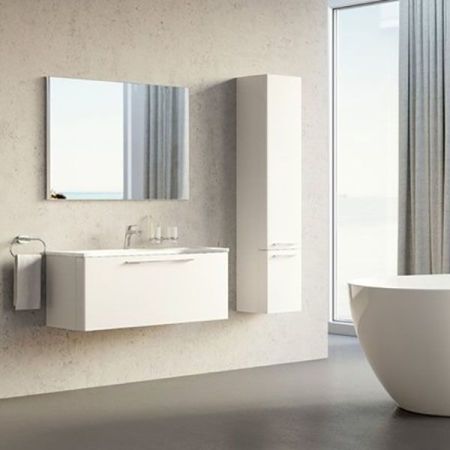 Тумба под раковину Ravak SD Ring 100 подвесная Белая