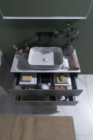 Тумба под раковину Allen Brau Infinity 100 1.21003.CGM олива матовый, артикул 1.21003.CGM