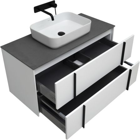 Тумба под раковину Allen Brau Reality 100 1.32007.WM белый матовый, артикул 1.32007.WM