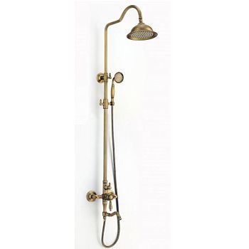 Душевая система Savol S-006613C, бронза