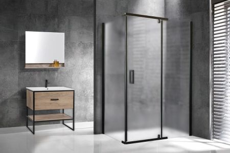 Душевой уголок Royal Bath  RB  HPVD-C-BL 110х70х200 (матовое), артикул RB7110HPVD-C-BL