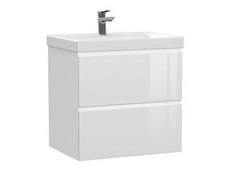 Тумба подвесная Cersanit MODUO 60 белый под раковину S-UM-MOD60/1 (MODUO 60) (64140)