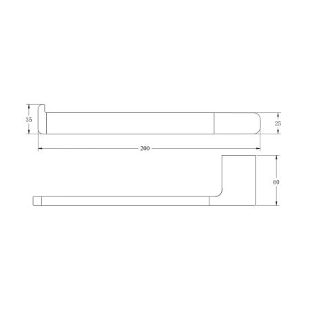 Держатель для туалетной бумаги BELZ B90903-2, черный