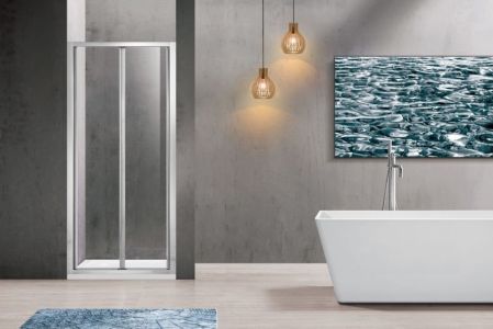 Душевая дверь Vincea Garda VDB-1G800CL 80x190 профиль Хром стекло прозрачное, артикул VDB-1G800CL