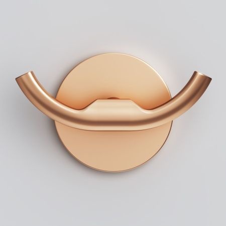 A85A35644 X-Joy, Двойной крючок для полотенец, роз. золото, артикул A85A35644