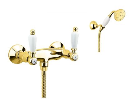 Смеситель для душа Fiore COLONIALE 02OO0602, золото, артикул 02OO0602