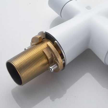 Смеситель для кухни с подключением фильтра Shevanik S428C, белый, артикул S428C