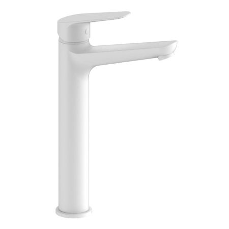 Смеситель для раковины высокий Esko KZ25W, белый, артикул KZ25W