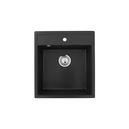 Кухонная мойка Ulgran U-406-344, ультра-черный, артикул U-406-344
