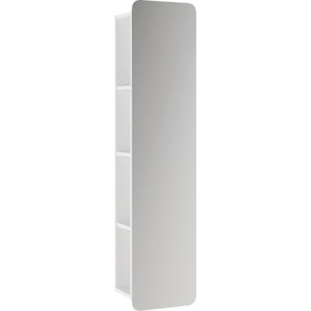 Шкаф пенал Aqwella Аликанте 35 Alic.05.35 Белый, артикул Alic.05.35