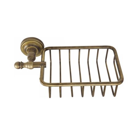 MIRELLA Решетка-корзинка настенная, бронза, артикул 17186
