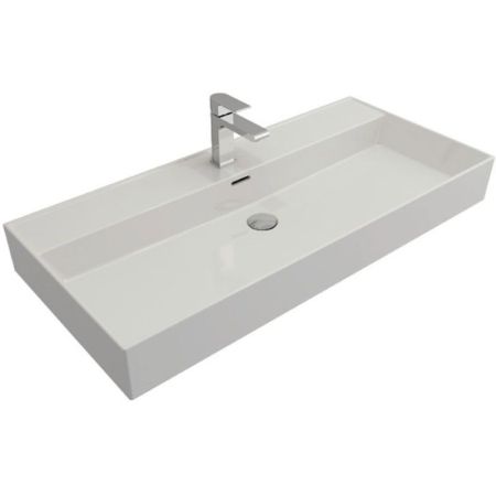 Раковина Bocchi Milano 120 1394 Белая глянцевая