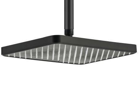 Верхний душ потолочный 305х205мм AQUATEK, матовый черный AQ2071MB, артикул AQ2071MB