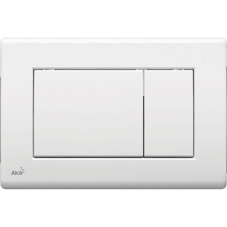Смывная клавиша ALCAPLAST  M270 (два режима слива, механическое, белый) , шт, артикул M270
