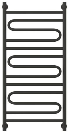 Полотенцесушитель водяной "ЭЛЕГИЯ+" 1000х500 (МУАР Темный Титан), артикул 15-0205-1050