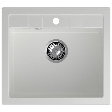 Кухонная мойка GranFest QUADRO 561, иней, артикул Q-561 иней