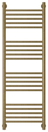 Полотенцесушитель водяной "Богема+" прямая 1200х400 (Состаренная БРОНЗА)