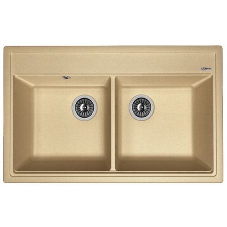 Кухонная мойка Florentina Липси-820 20.370.E0820 Антрацит, артикул 20.370.E0820.302