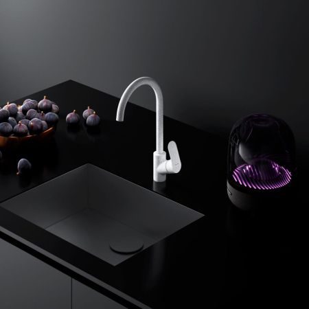 F8007133 Like смеситель для кухни, элегантный белый, шт