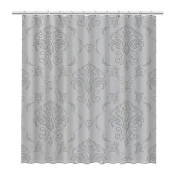 Штора для ванной комнаты FIXSEN DESIGN FX-2518, серый