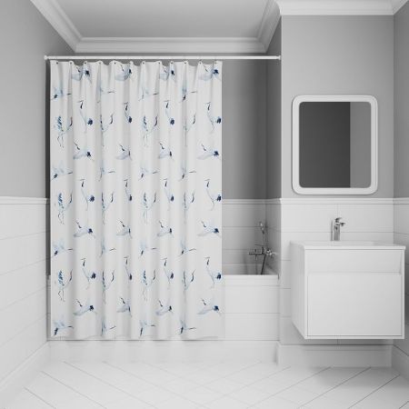 Штора для ванной IDDIS 200x180 см, Полиэстер (BP02P18i11), артикул BP02P18i11