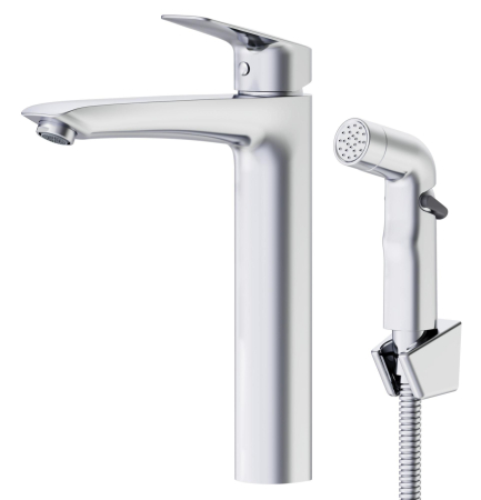 Смеситель Montreal с гигиен. душем, высокий, артикул: MT25H