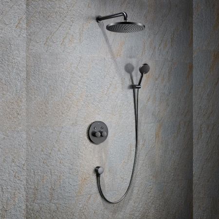 Комплект встроемого смесителя Black&White U7566GM, артикул U7566GM