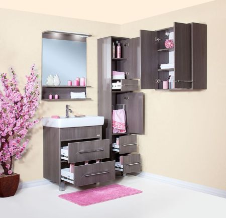 Тумба под раковину Бриклаер Чили 70 венге