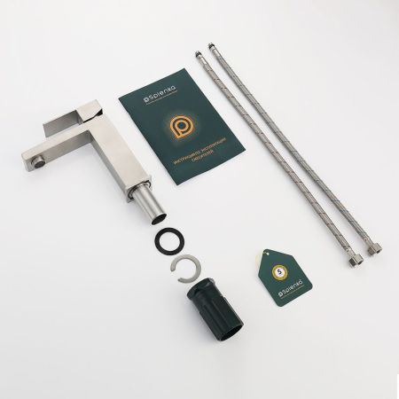 Смеситель для раковины Splenka S224.10.05, сатин, артикул S224.10.05