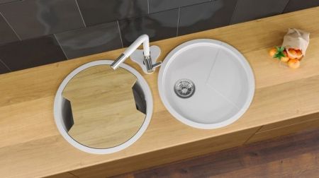 Кухонная мойка KitKraken Spring Grey 51 Серая