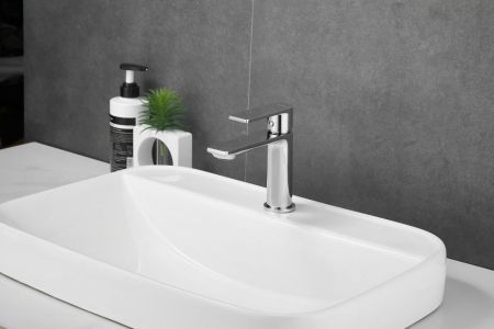 Смеситель для раковины Haiba HB10639, хром, артикул HB10639