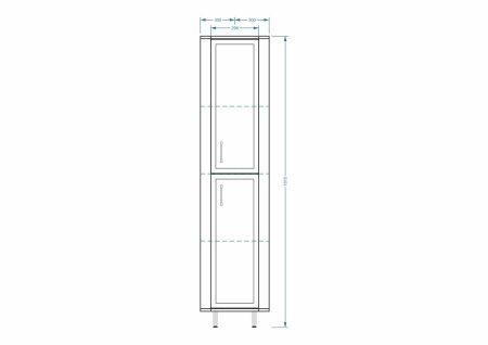 Шкаф-пенал угловой "Концепт 30", артикул SP-00000147