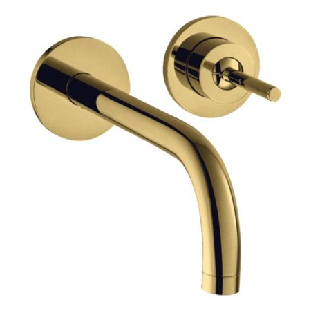 AX Uno² Смеситель для раковины , цвет полированное золото, артикул 38116990