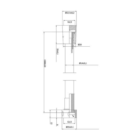 Шланг для душа, ПВХ, 1,6 м, Essential, Milardo, (180P16SM19), артикул 180P16SM19