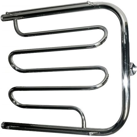 Водяной полотенцесушитель Ника Econ ПМ2 50x100 с полкой Хром, артикул ПМ2 50x100