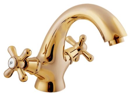 Смеситель для раковины Rav Slezak Morava retro MK128.5CZ бронзовый, артикул MK128.5SM