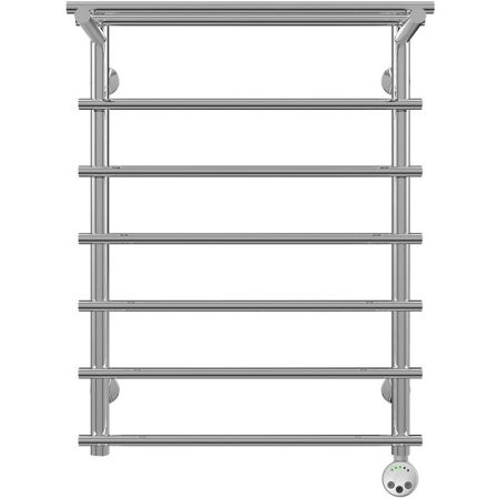 Электрический полотенцесушитель Terminus Ватра П7 500x696 4660059920535 с полкой Хром