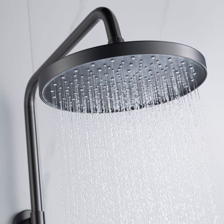 Душевая система Shevanik S4726T, оружейная сталь, артикул S4726T