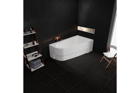 Ванна акриловая правосторонняя Vayer BOOMERANG Гл000010849, 160x90, артикул Гл000010849