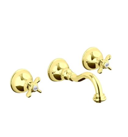 Смеситель для раковины Webert Ottocento OT750404010, золото, артикул OT750404010