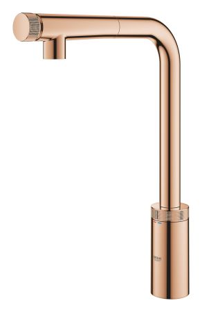Смеситель для кухни GROHE Minta SmartControl, теплый рассвет, глянец (31613DA0)