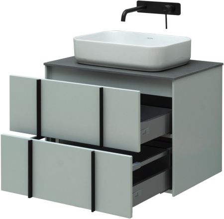 Тумба под раковину Allen Brau Reality 70 1.32004.PWM папирус матовый, артикул 1.32004.PWM