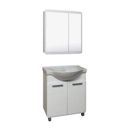 Тумба под раковину Runo Эрика 70 4620750027186 Белая